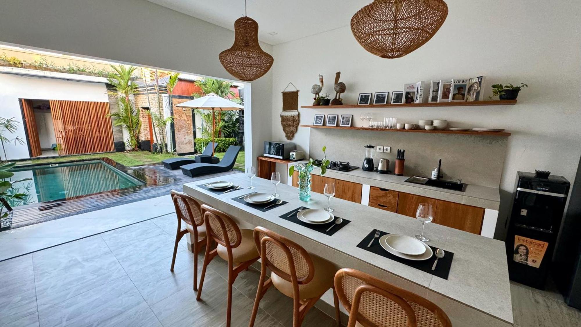 Villa Niu Center Canggu - Fattylion 외부 사진